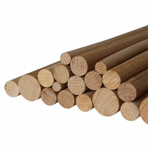 12\" Packaged Dowel Rods 1/2\"